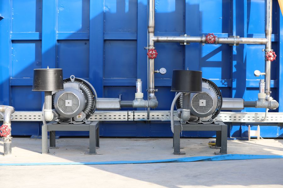 Blower skid