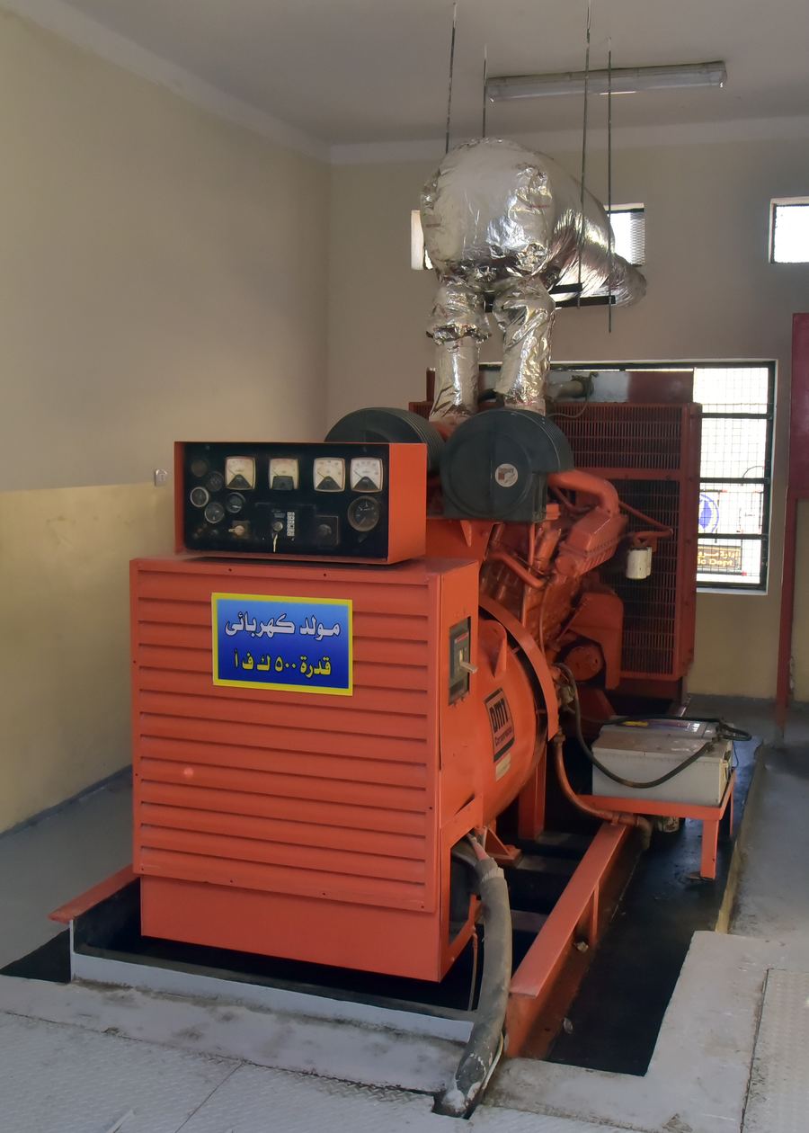 Dewatering generator set